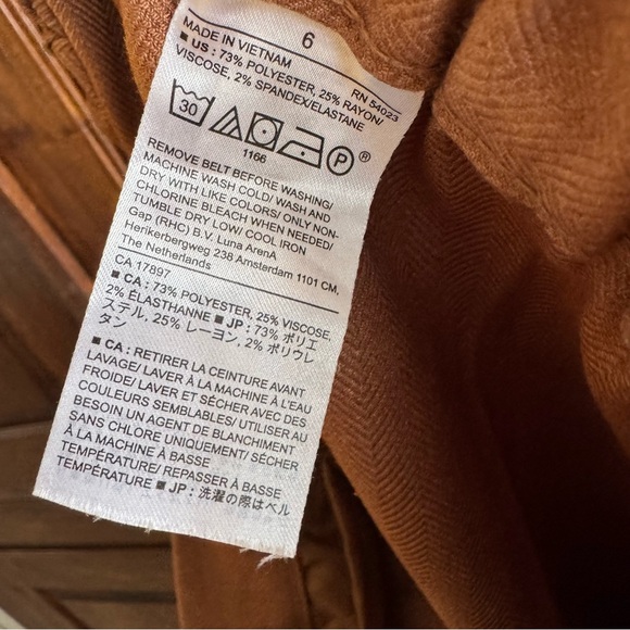 Banana Republic Rowan Wide Leg cropped pants - Picture 6 of 6